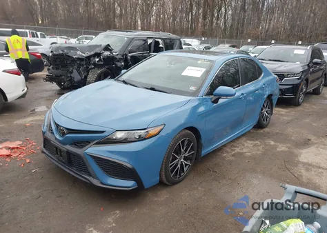2023 Toyota Camry Se из США, поврежденный, VIN 4T1T11AK8PU127626
